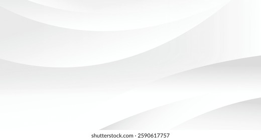 abstract white background with gradient color and artistic dynamic line decoration.vector eps10