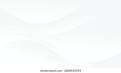 abstract white background with gradient color and wavy lines 