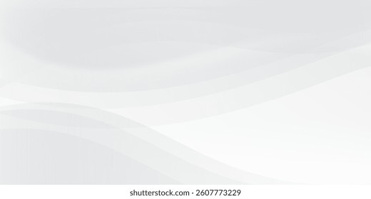 abstract white background with gradient color and artistic dynamic line decoration style