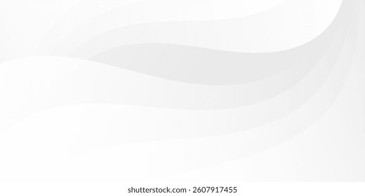 abstract white background with gradient color and artistic dynamic line decoration