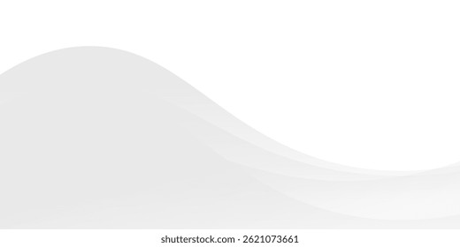 abstract white background with gradient color and artistic dynamic line decoration