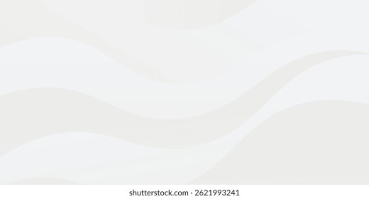 Fondo blanco abstracto con color degradado y decoración artística de línea dinámica