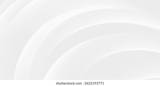 abstract white background with gradient color and artistic dynamic line decoration