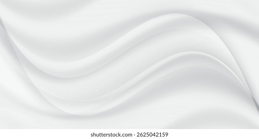 abstrakter weißer Hintergrund mit Farbverlauf und künstlerisch dynamische Liniendekoration modern