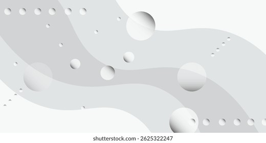 abstract white background with gradient color and artistic dynamic line decoration