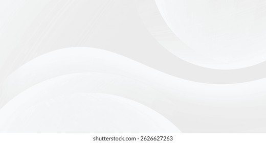 abstract white background with gradient color and artistic dynamic line decoration