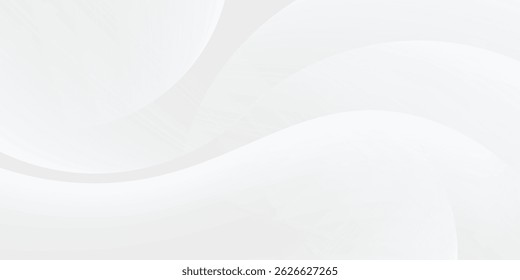 abstract white background with gradient color and artistic dynamic line decoration
