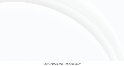 abstract white background with gradient color and artistic dynamic line decoration