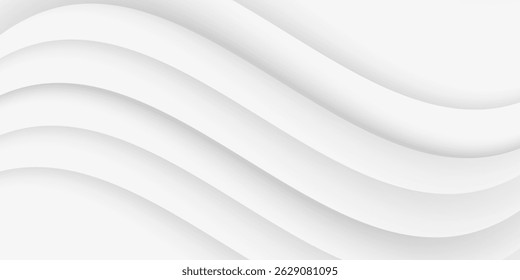 fundo branco abstrato com cor gradiente e decoração de linha dinâmica artística
