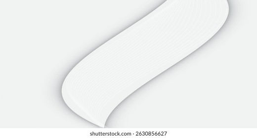abstract white background with gradient color and artistic dynamic line decoration