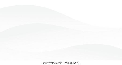 abstract white background with gradient color and artistic dynamic line decoration