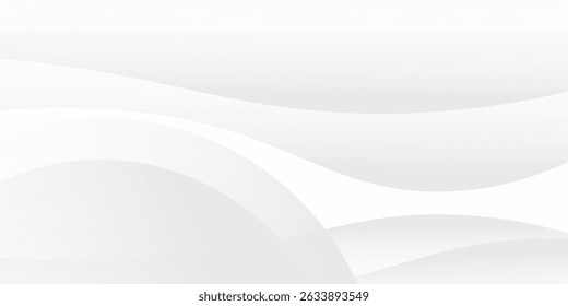 abstract white background with gradient color and artistic dynamic line decoration