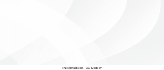 Fondo blanco abstracto con color degradado y decoración artística de línea dinámica