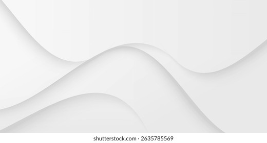 abstract white background with gradient color and artistic dynamic line decoration. eps 10