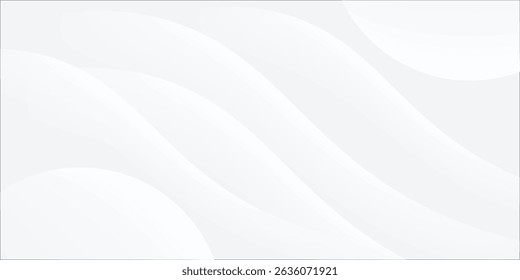 abstract white background with gradient color and artistic dynamic line decoration simple art