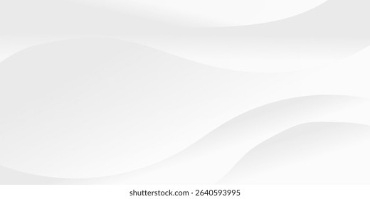 abstract white background with gradient color and artistic dynamic line decoration