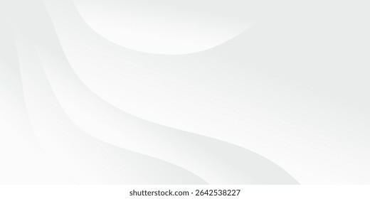 abstract white background with gradient color and artistic dynamic line decoration