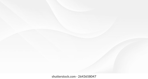 abstract white background with gradient color and artistic dynamic line decoration.vector eps10