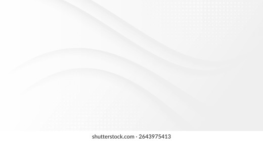 abstract white background with gradient color and artistic dynamic line decoration. eps 10