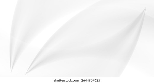 Fondo blanco abstracto con color degradado y decoración artística de línea dinámica