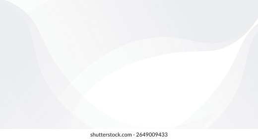 abstract white background with gradient color and artistic dynamic line decoration