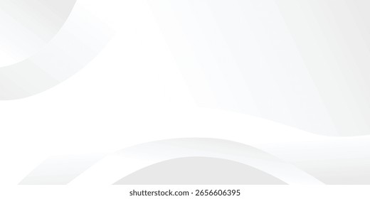 abstract white background with gradient color and artistic dynamic line decoration