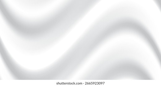 Fondo blanco abstracto con color degradado y decoración artística de línea dinámica. Eps10