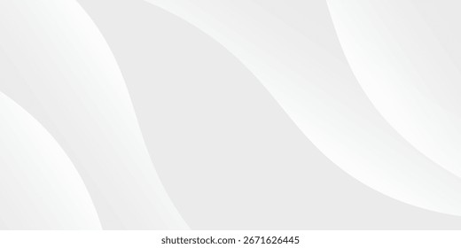 abstract white background with gradient color and artistic dynamic line decoration