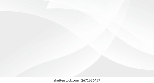 abstract white background with gradient color and artistic dynamic line decoration