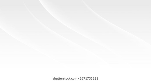 abstract white background with gradient color and artistic dynamic line decoration