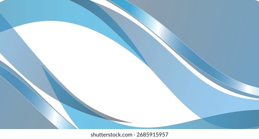 abstract white background with gradient color and artistic gold dynamic line decoration. eps 10