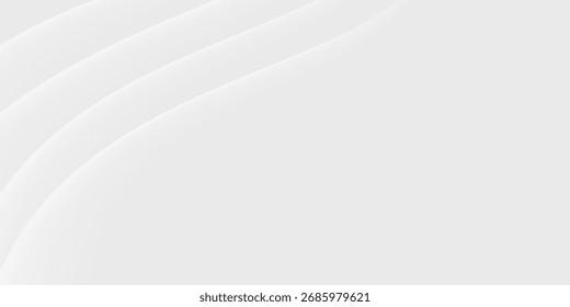 abstract white background with gradient color and artistic dynamic line decoration