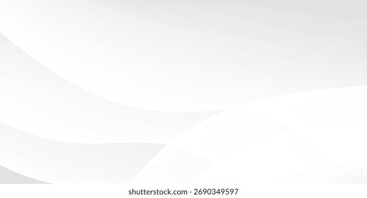 abstract white background with gradient color and artistic dynamic line decoration. Modern creative trendy design in vector illustration