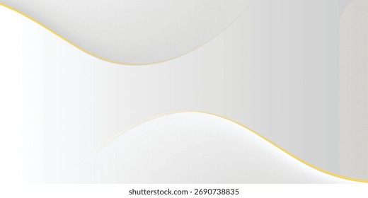abstract white background with gradient color and artistic dynamic line decoration. vector ilustration.
