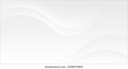 abstract white background with gradient color and artistic dynamic line decoration