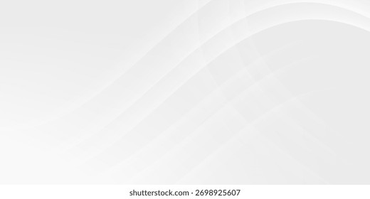 abstrakter weißer Hintergrund mit Farbverlauf und künstlerisch dynamischer Liniendekoration