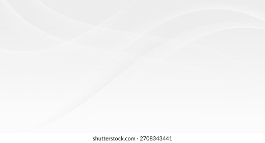 abstract white background with gradient color and artistic dynamic line decoration