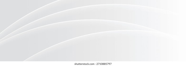 abstract white background with gradient color and artistic dynamic line decoration. vector
