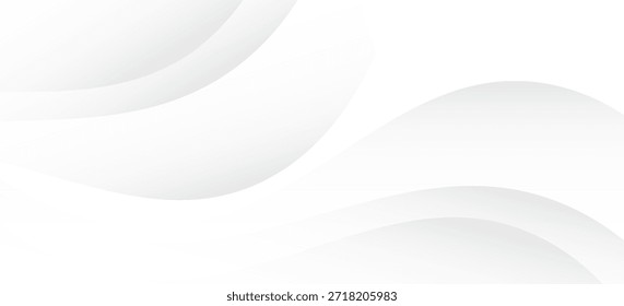 abstract white background with gradient color and artistic dynamic line decoration