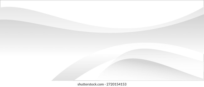abstrakter weißer Hintergrund mit Farbverlauf und künstlerisch-dynamischer Liniendekoration. 10 EPS