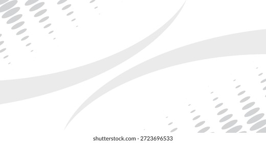 Fondo blanco abstracto con color degradado y decoración artística de línea dinámica