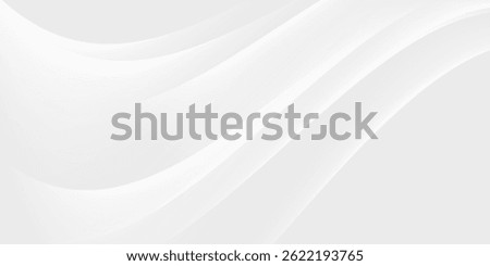 abstract white background with gradient color and artistic dynamic line decoration