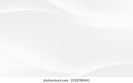 Abstract white background with gradient colors and artistic dynamic decoration.