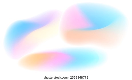 ABSTRACT WHITE BACKGROUND WITH GRADIENT MESH SMOOTH LIQUID BLUE ORANGE PURPLE PINK COLOR DESIGN VECTOR TEMPLATE GOOD FOR MODERN WEBSITE, WALLPAPER, COVER DESIGN 