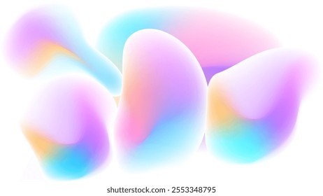 ABSTRACT WHITE BACKGROUND WITH GRADIENT MESH SMOOTH LIQUID BLUE ORANGE PURPLE PINK COLOR DESIGN VECTOR TEMPLATE GOOD FOR MODERN WEBSITE, WALLPAPER, COVER DESIGN 