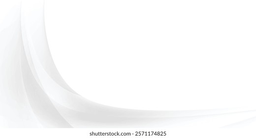 Abstract White Background with gradient. and shadow .modern concept