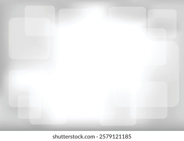 Abstract white background with gradient shape and texture or grayscale backdrop wallpaper