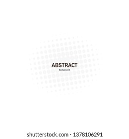 Abstract white background with halftone. Pattern background. Vector illustration