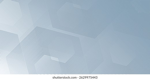 Abstract white abstract background with hexagon lines texture. suitable for wallpaper simple abstract modern art