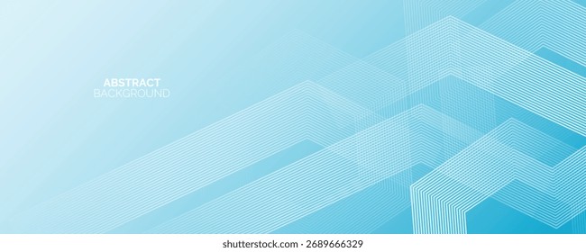 Fundo branco abstrato com hexágonos. Médicos modernos ou científicos de saúde. Projeto de arte de linha de faixa geométrica para cartaz, brochura, capa, banner, cabeçalho, site, apresentação